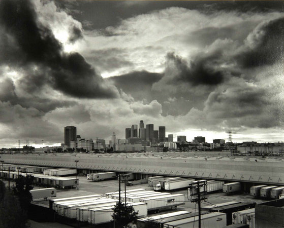 Storm over the Los Angeles Skyline, 2011