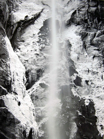 Bridal Veil Falls, Yosemite, 1974