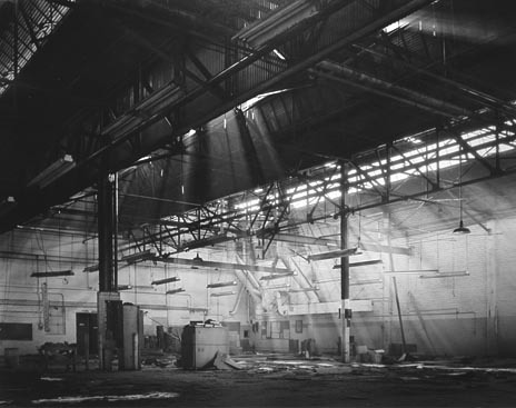 Uniroyal Tire Factory, City of Commerce, 1981, (first day of demolition)