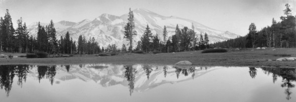 Lake near Tioga Pass, Yosemite, 1994